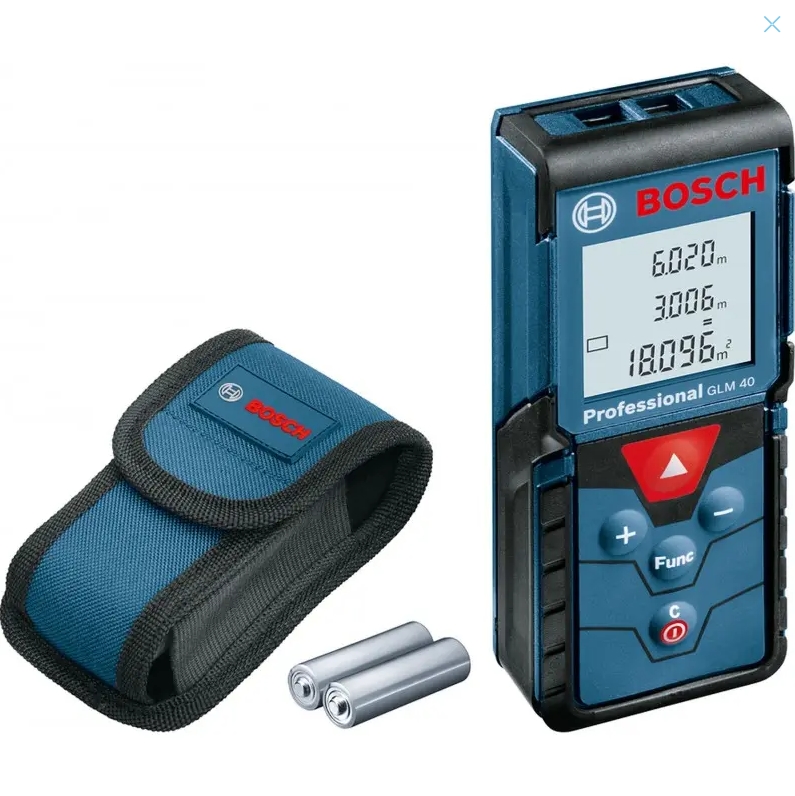 Bosch langeafstandsmeter GLM40 0601072900